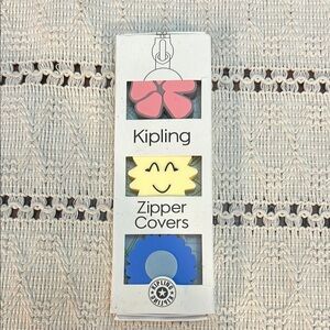 Kipling Kids Zipper Covers - Pink, Yellow, Blue